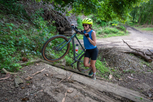 The Steel Triangle bikepacking route