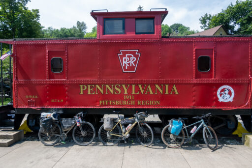The Steel Triangle bikepacking route