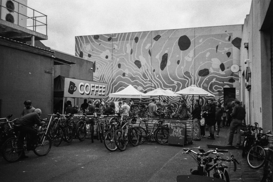 Off Course Bike Shop Fire