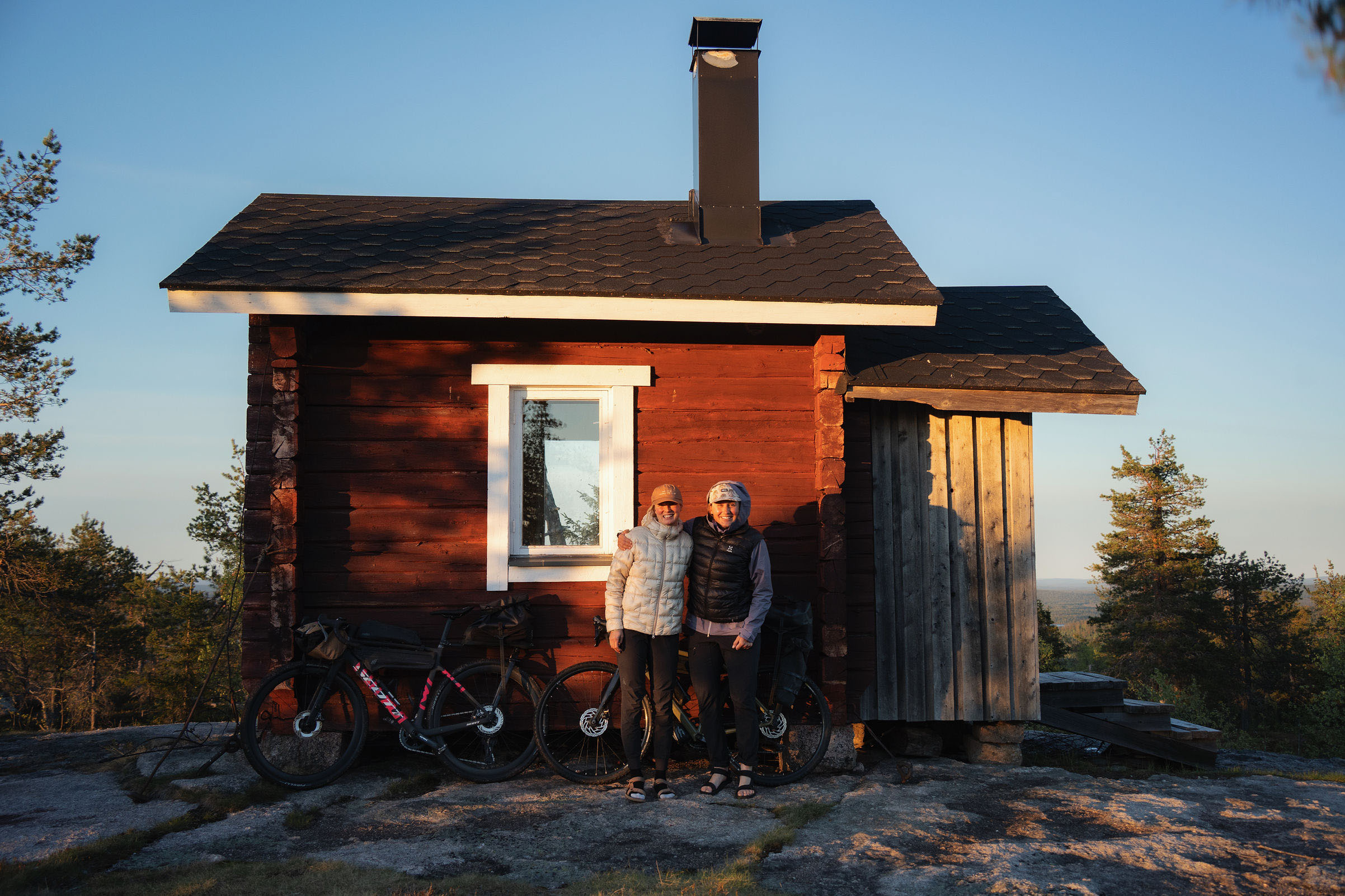 hut to hut finland bikepacking film