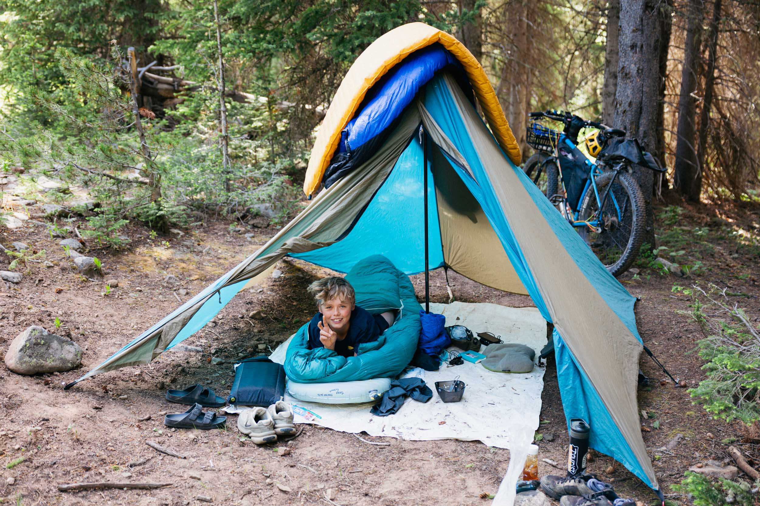 Bikepacking Rollins Pass