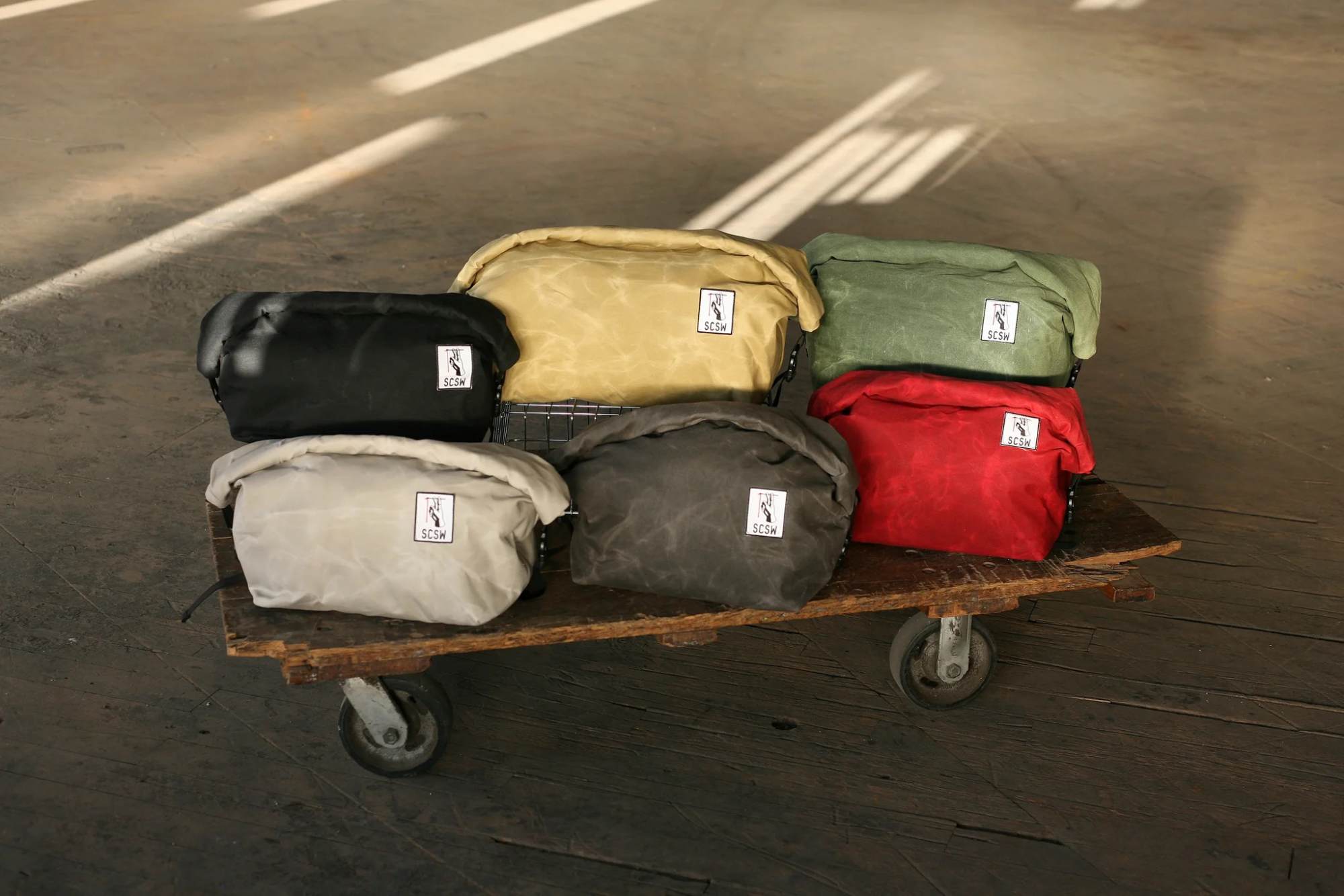 SCSW Waxed Canvas Bags