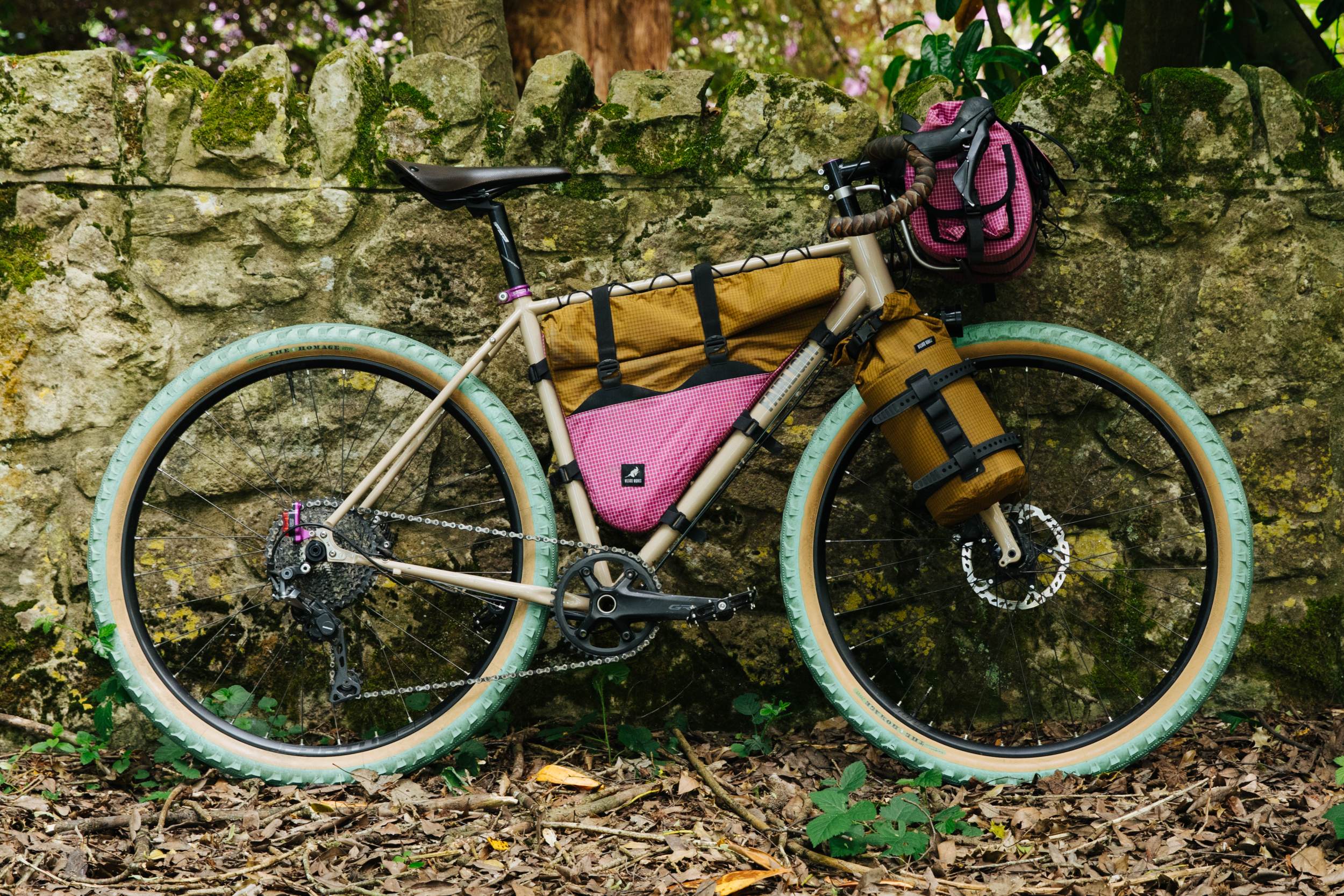 The Wizard Works Roll-Top Frame Bag is Waterproof