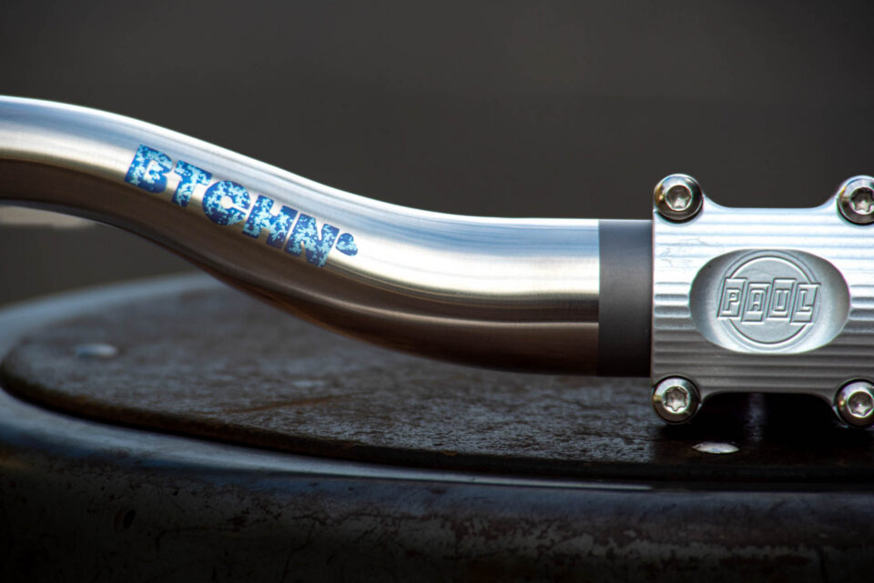 BTCHN’ Bikes 31.8mm Ti Low Riser 13° Handlebars