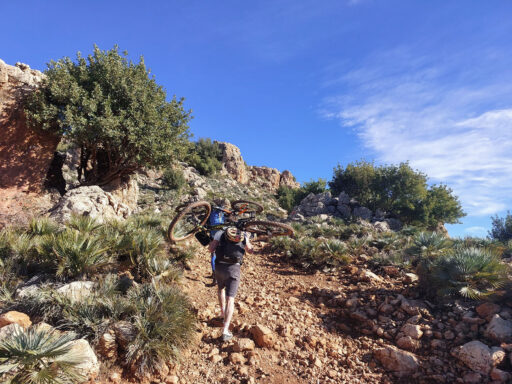 National Parks of the Middle Atlas bikepacking route