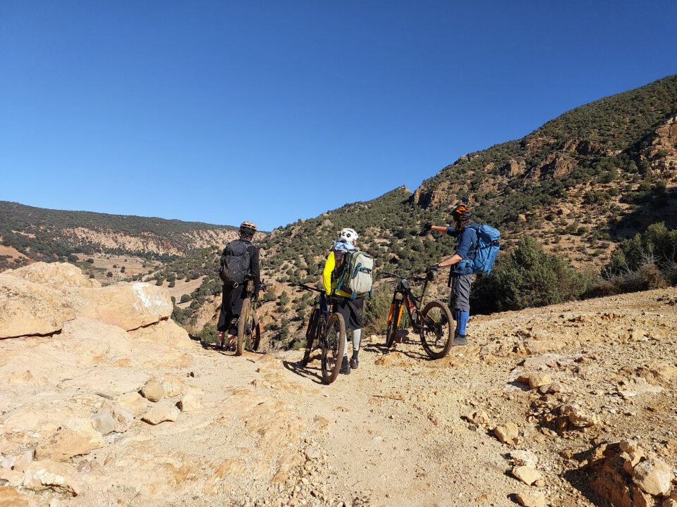 National Parks of the Middle Atlas bikepacking route