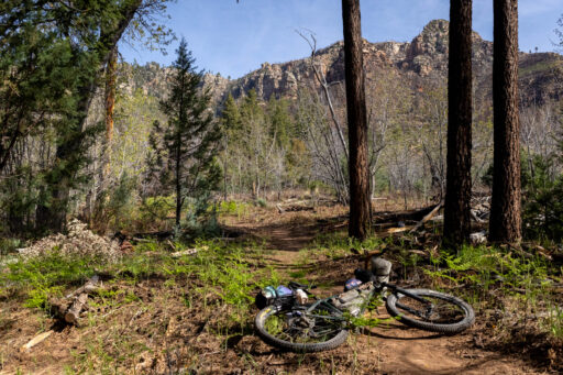 highline trail overnighter, arizona