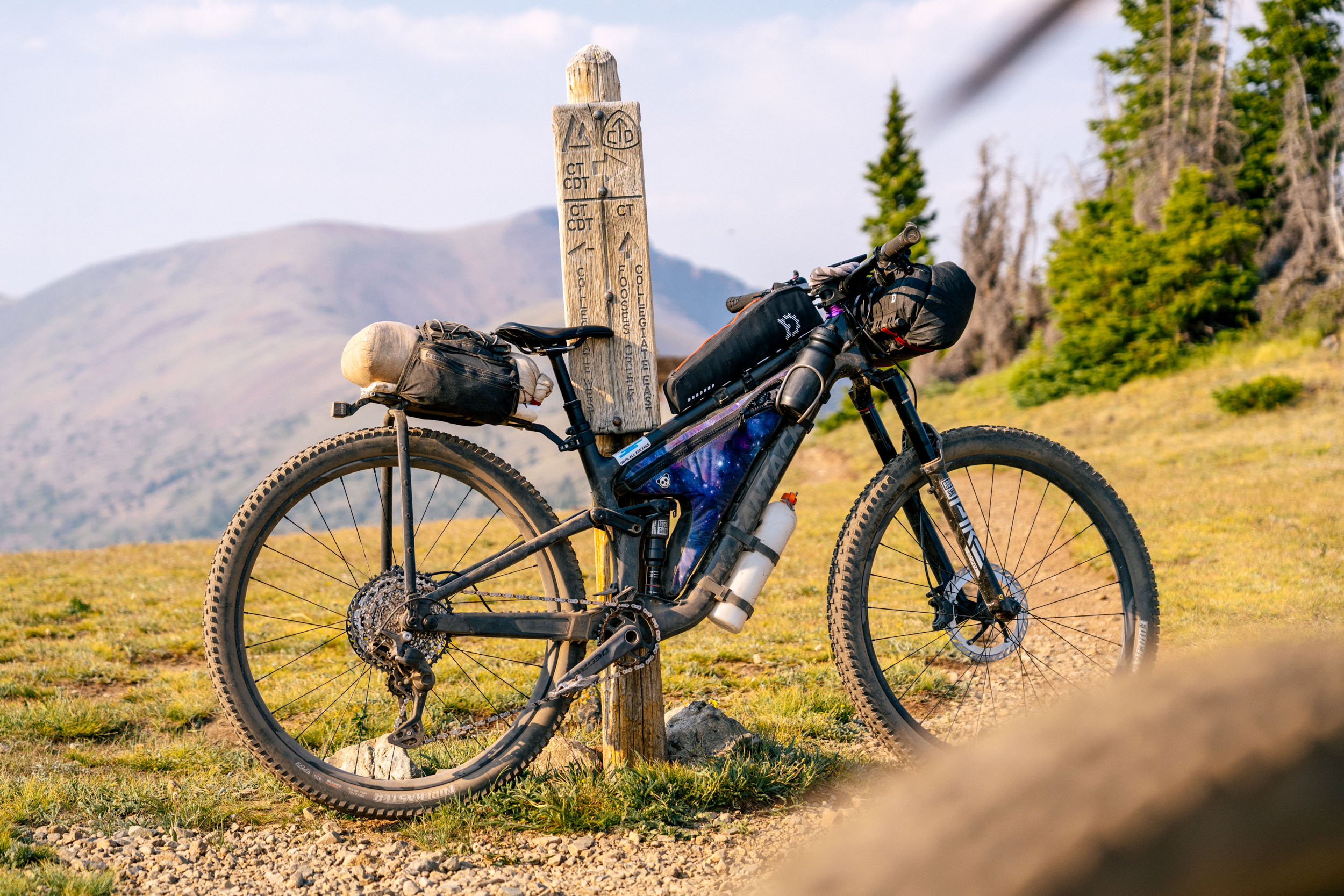 How I Packed A Full-Suspension Bike For The Colorado Trail