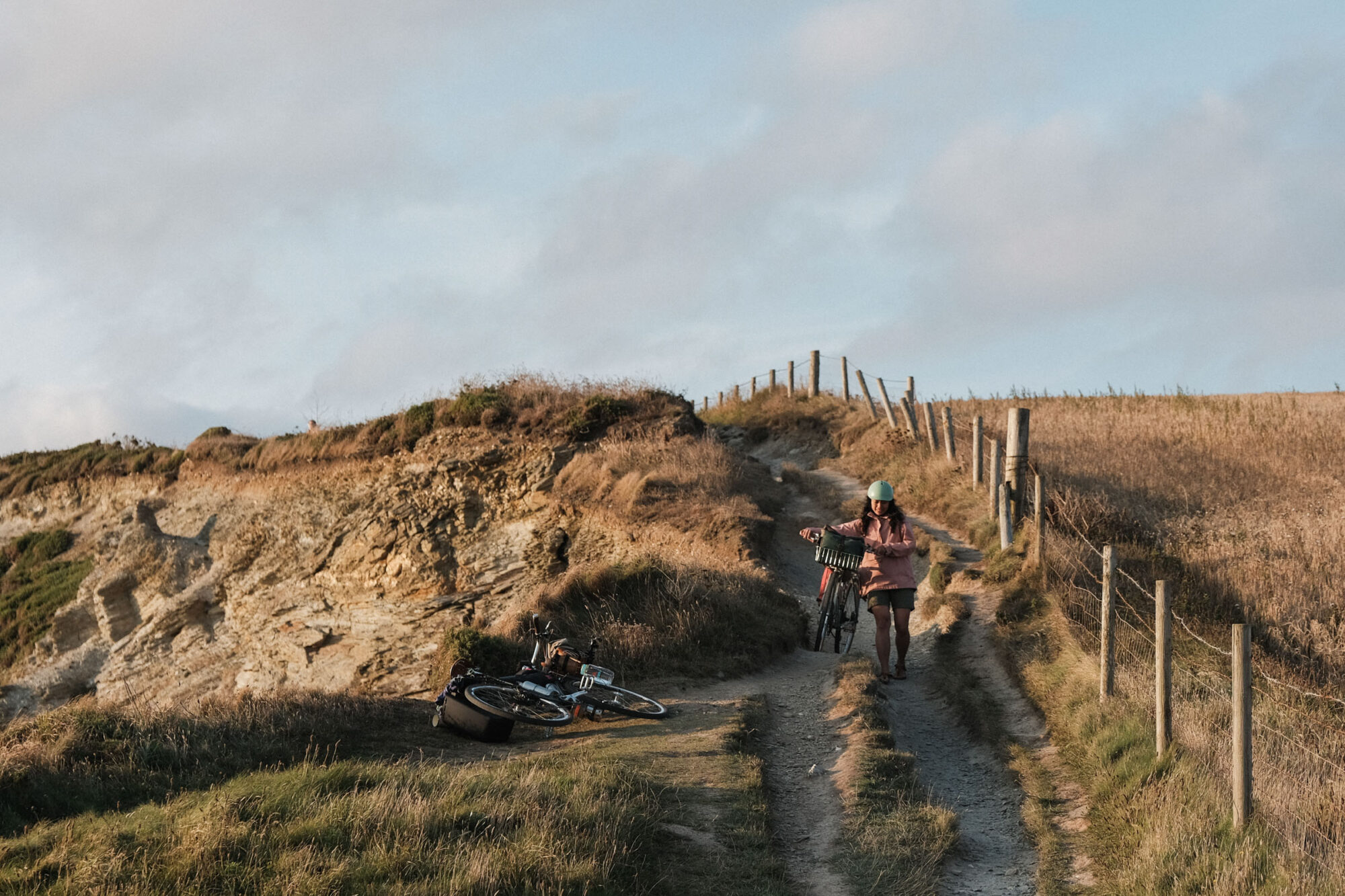 summer bikepacking cornwall