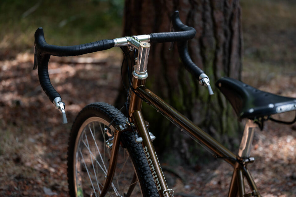 Metallic Brown Brother Mr Wooden