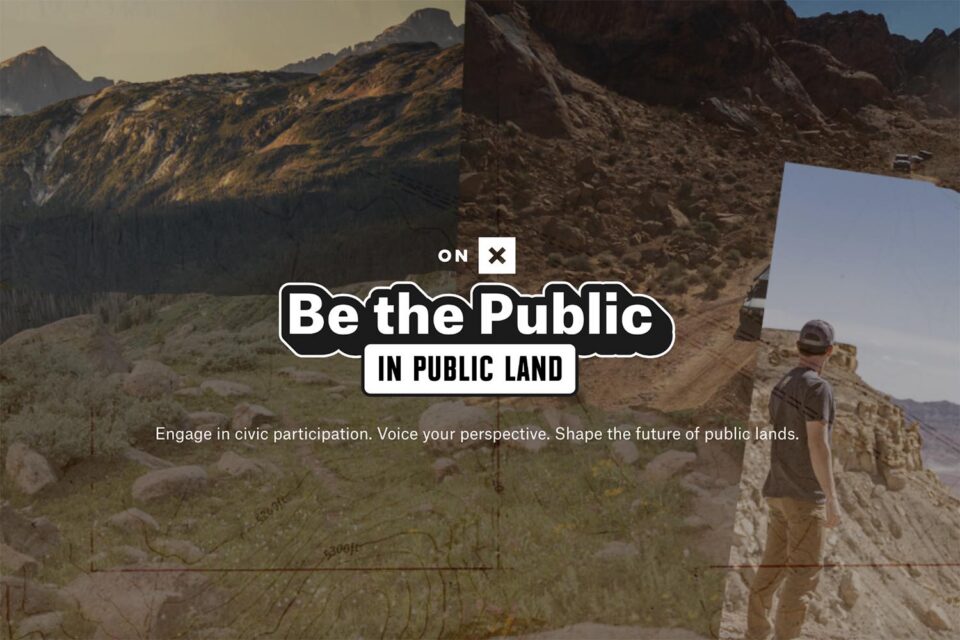 onX Maps Public Land Comment Map