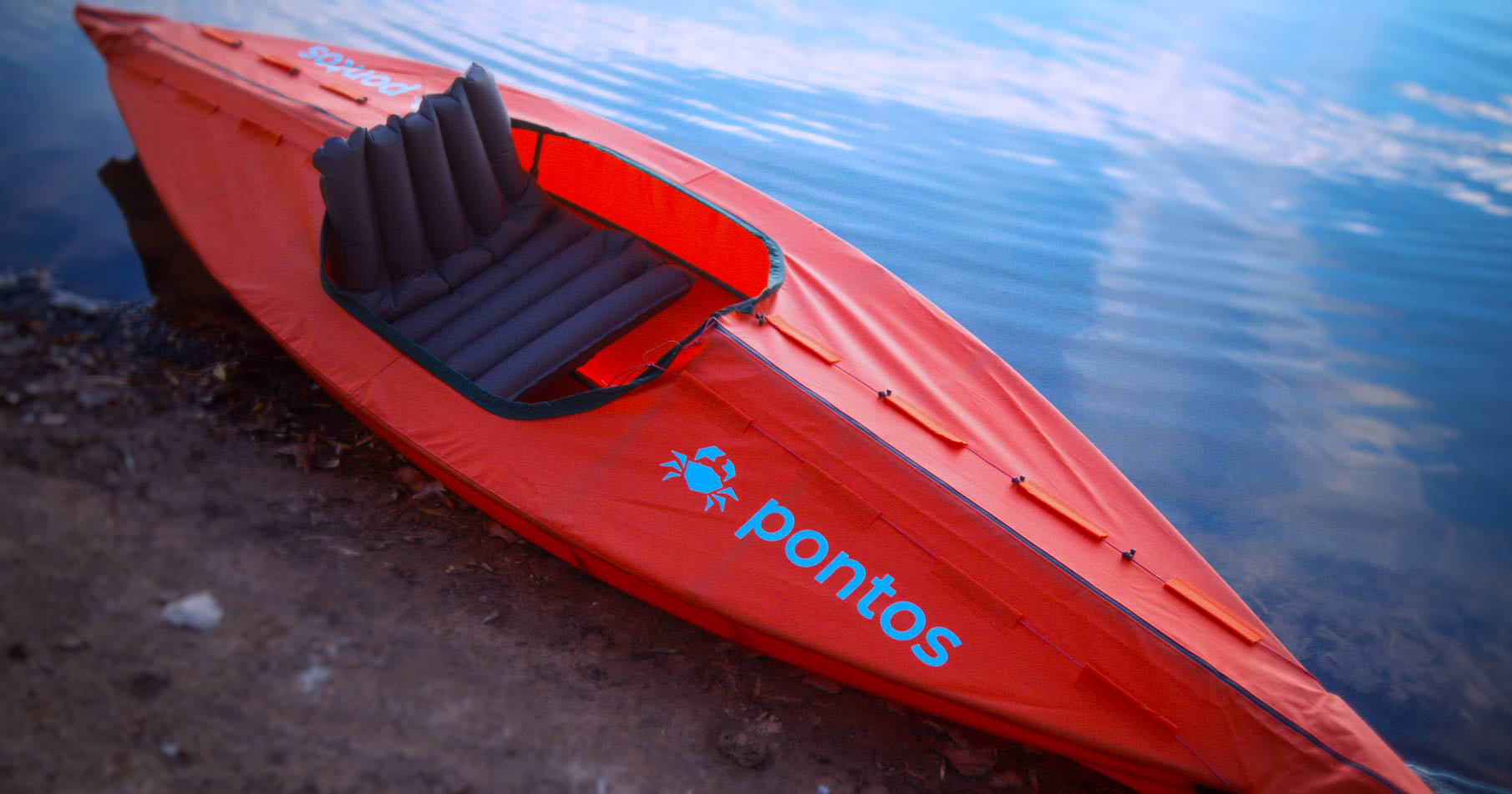 The Pontos Packable Kayak Weighs Just Seven Pounds