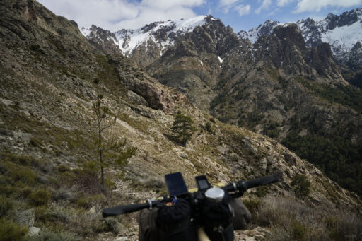 Corsica Crossing Bikepacking Route