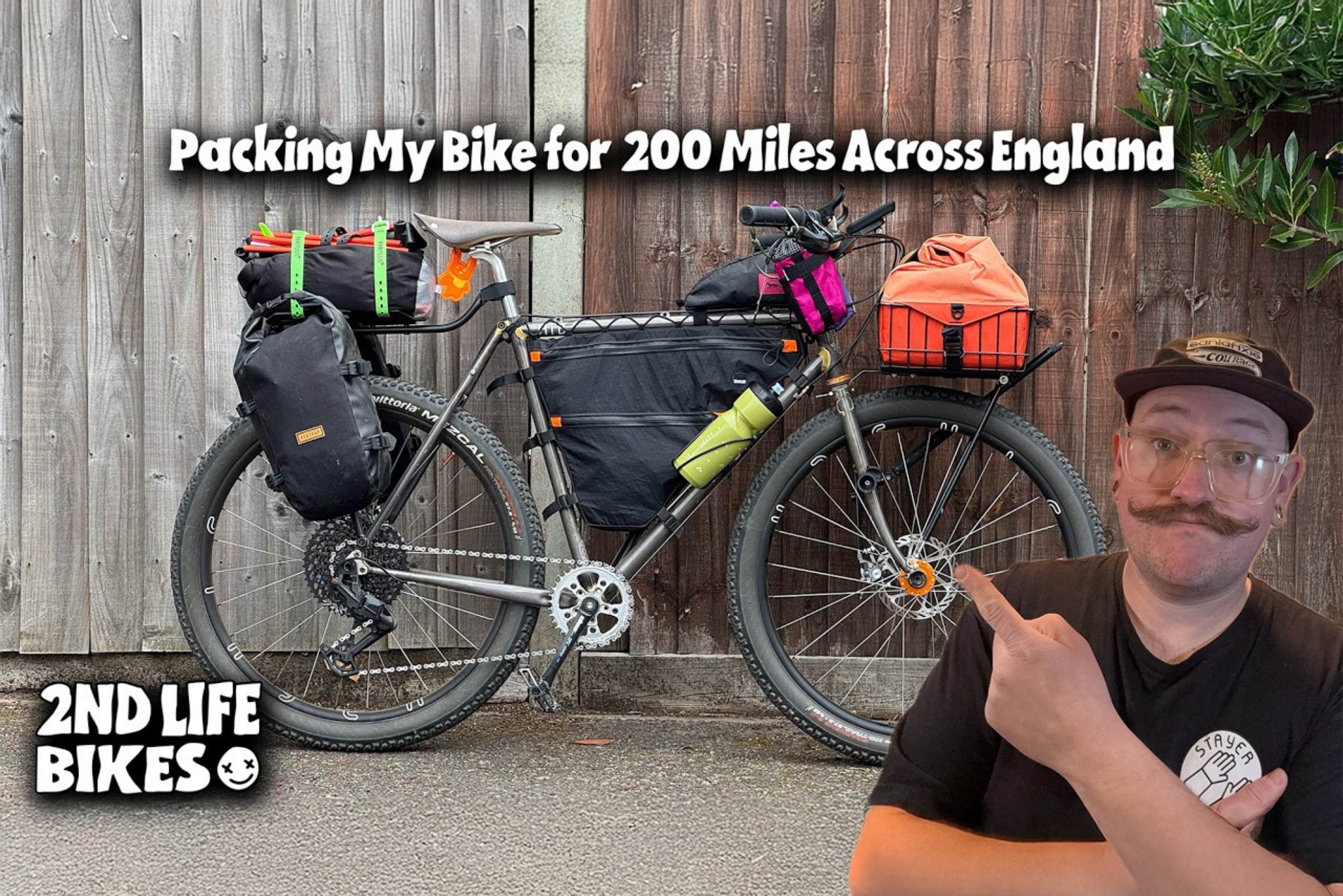 Packing My Bike for 200 Miles Across England (Video)