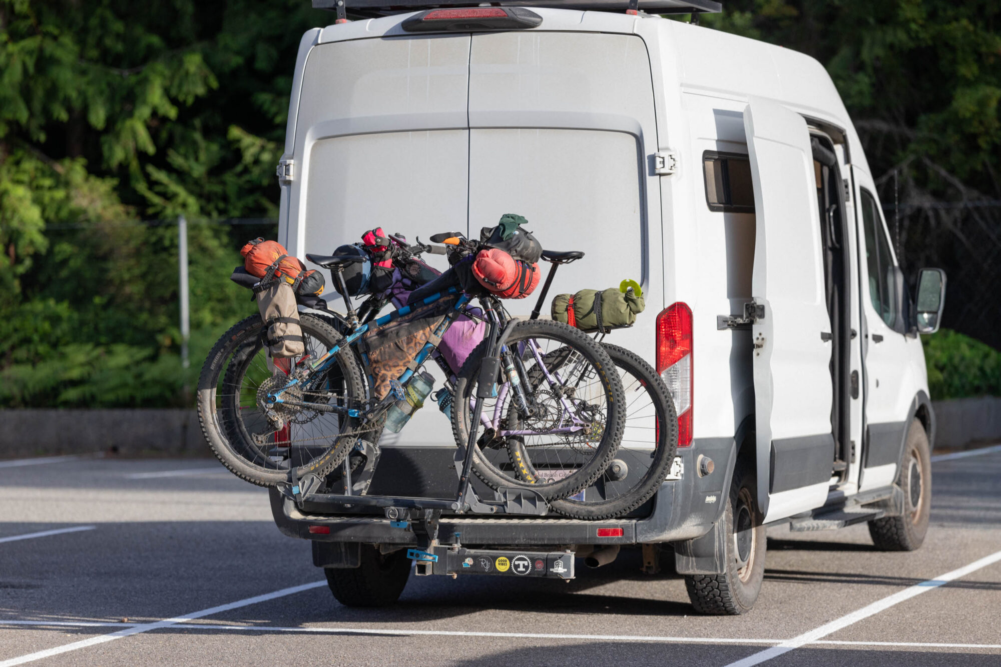 rocky mounts backstage swing away bike rack review