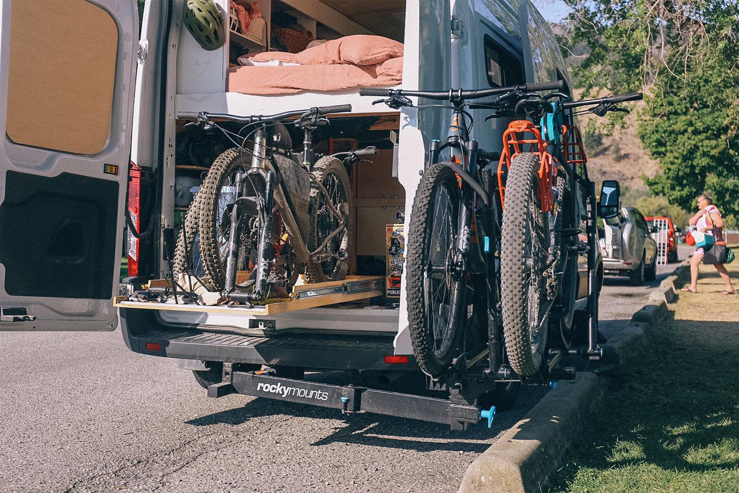 Rockymounts BackStage SwingAway Long-Term Review: The Bike Rack for Van Dwellers