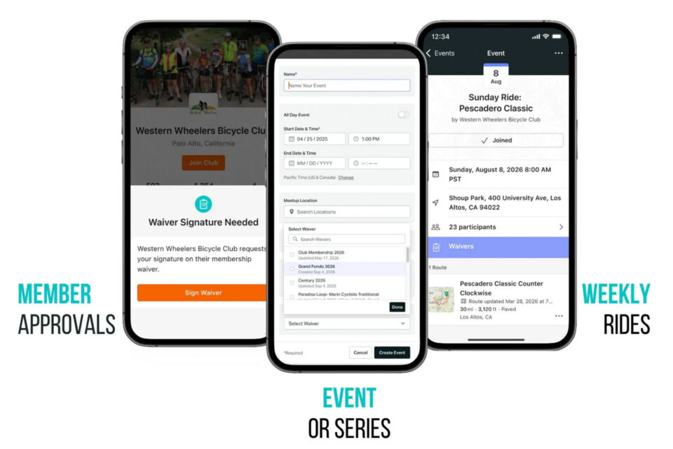 Ride with GPS Waivers