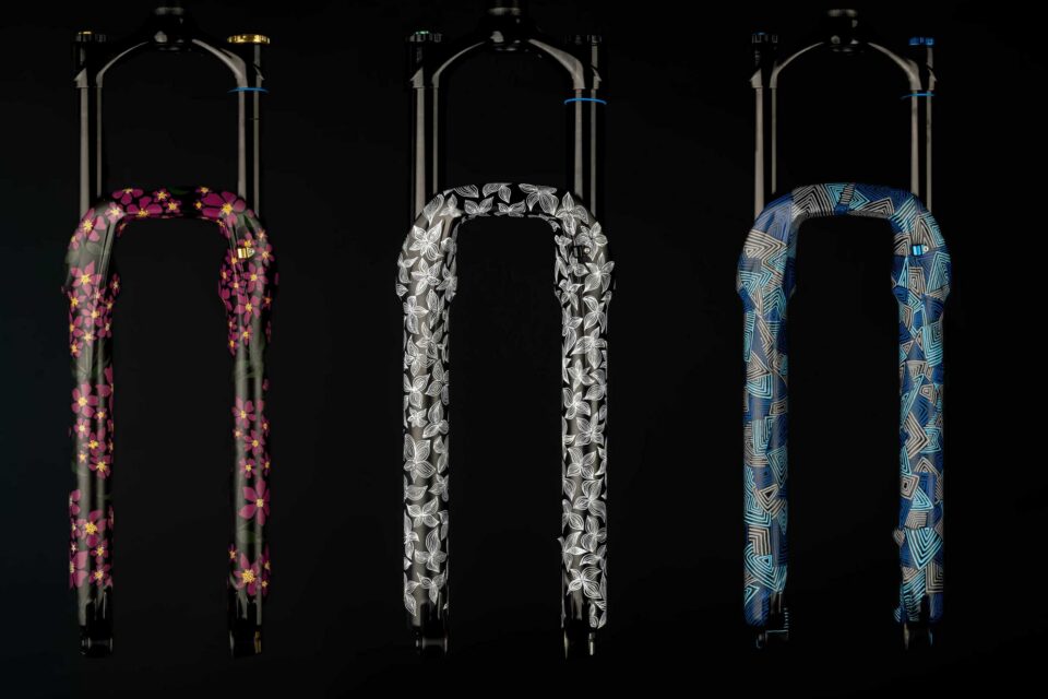 Check out the Hand-Painted Artist Series Helm MKII Forks