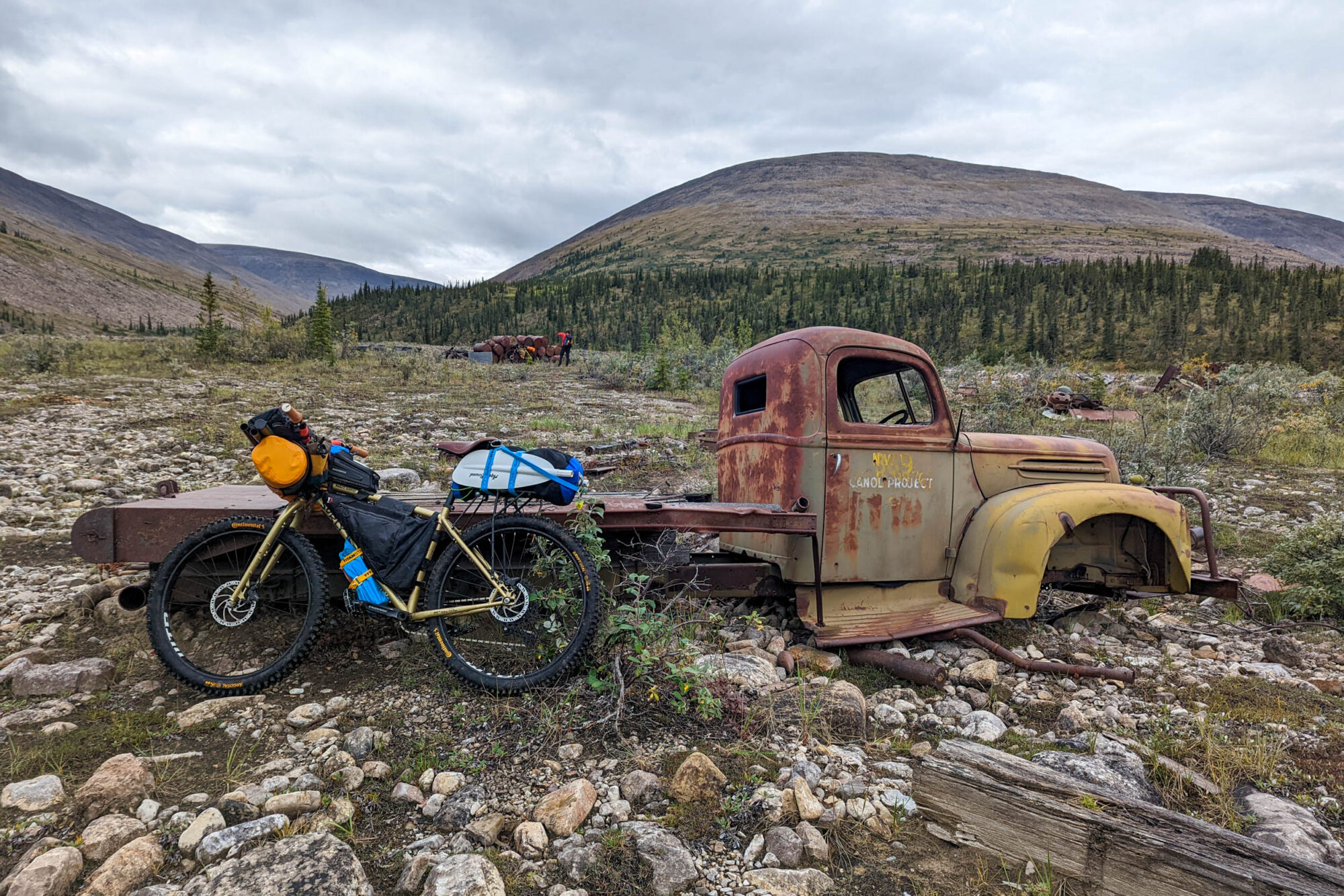 Chasing Windrider, Bikepacking Canol