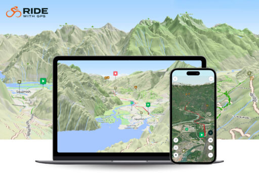 Ride with GPS 3D Maps