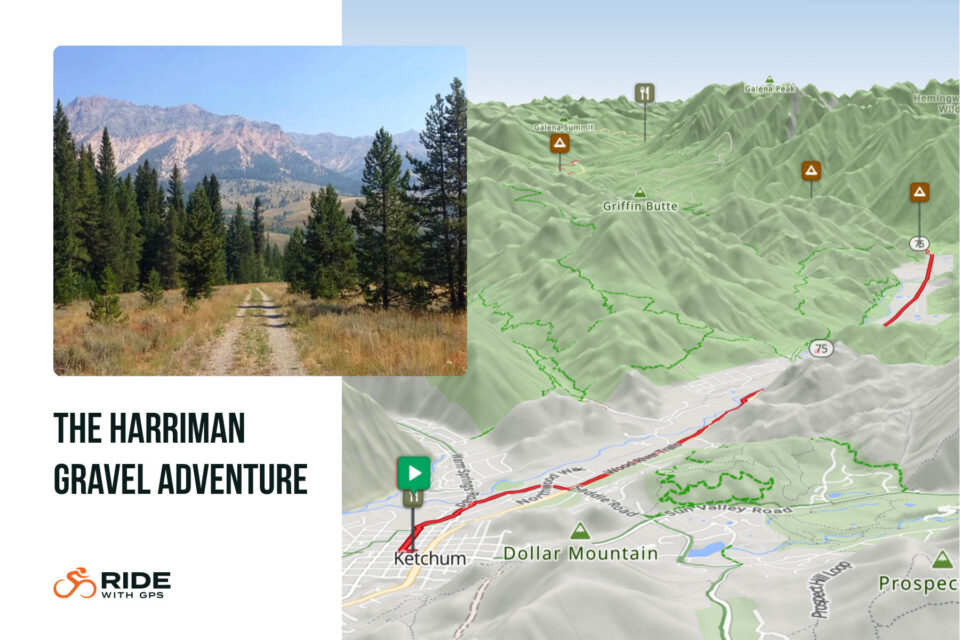 Ride with GPS 3D Maps