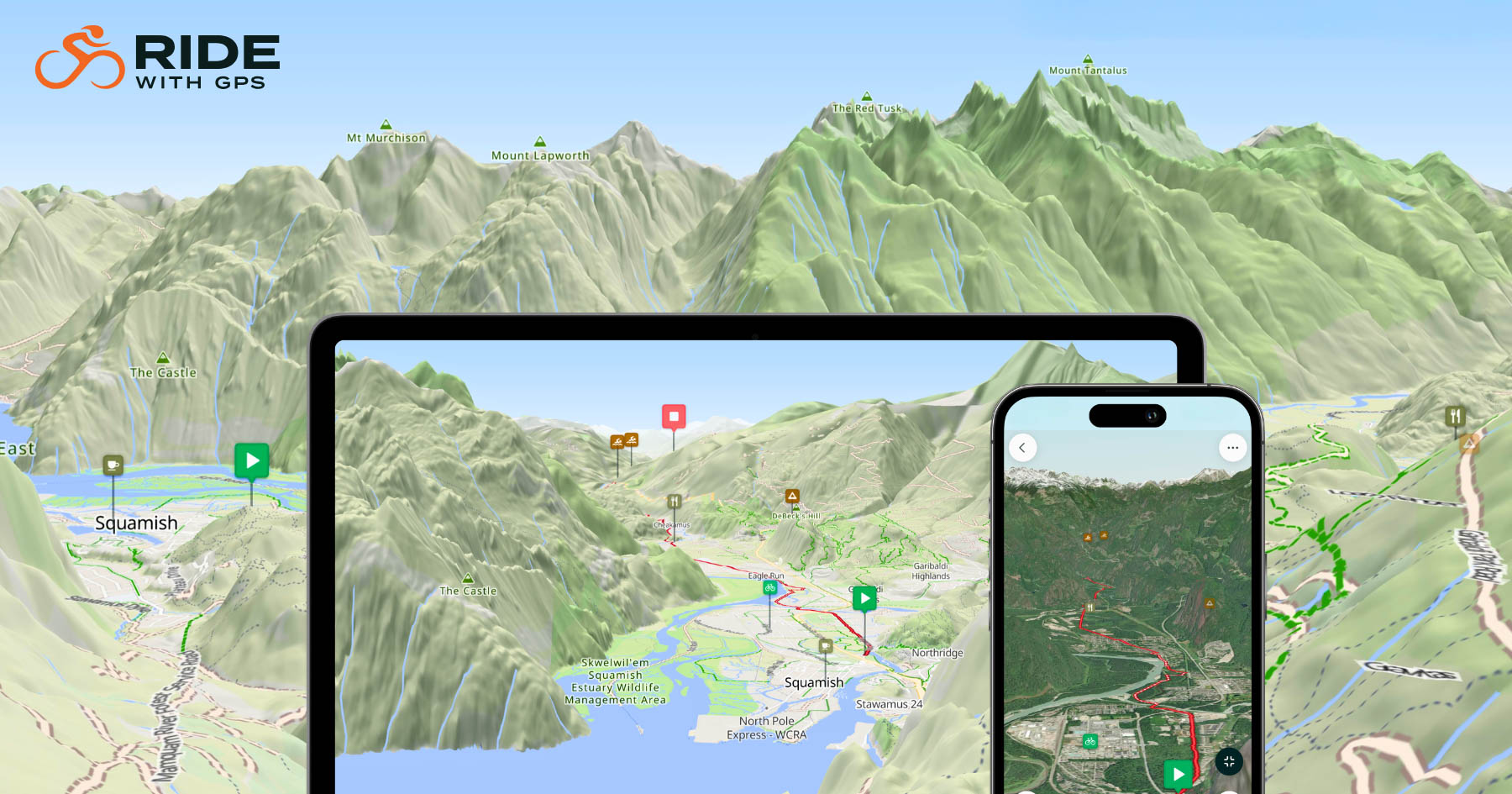 Ride with GPS Launches All-New 3D Maps
