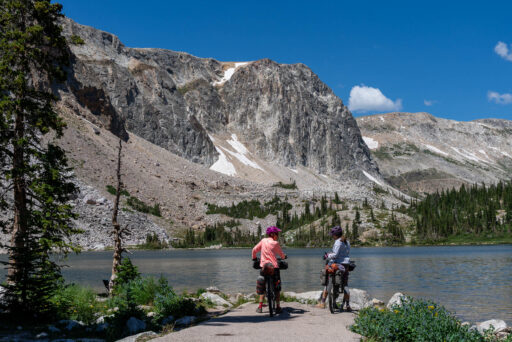 Through Fire to Snow bikepacking route