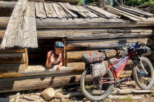 Through Fire to Snow bikepacking route