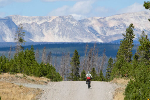 Through Fire to Snow bikepacking route