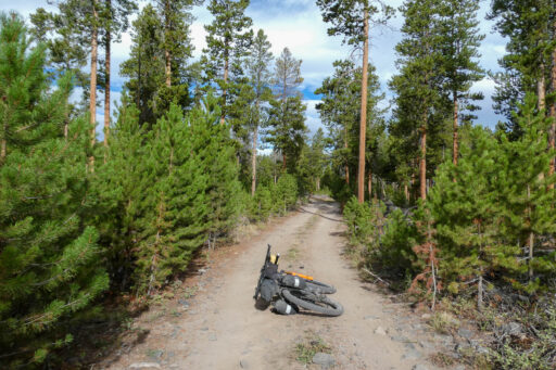 Through Fire to Snow bikepacking route