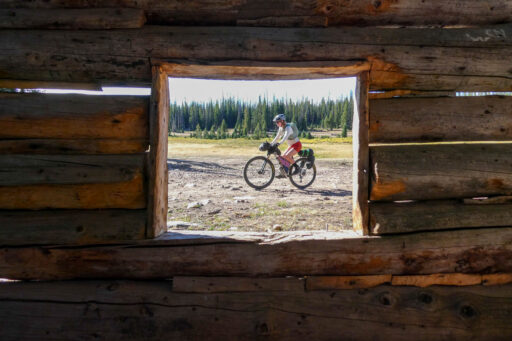 Through Fire to Snow bikepacking route