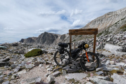 Through Fire to Snow bikepacking route