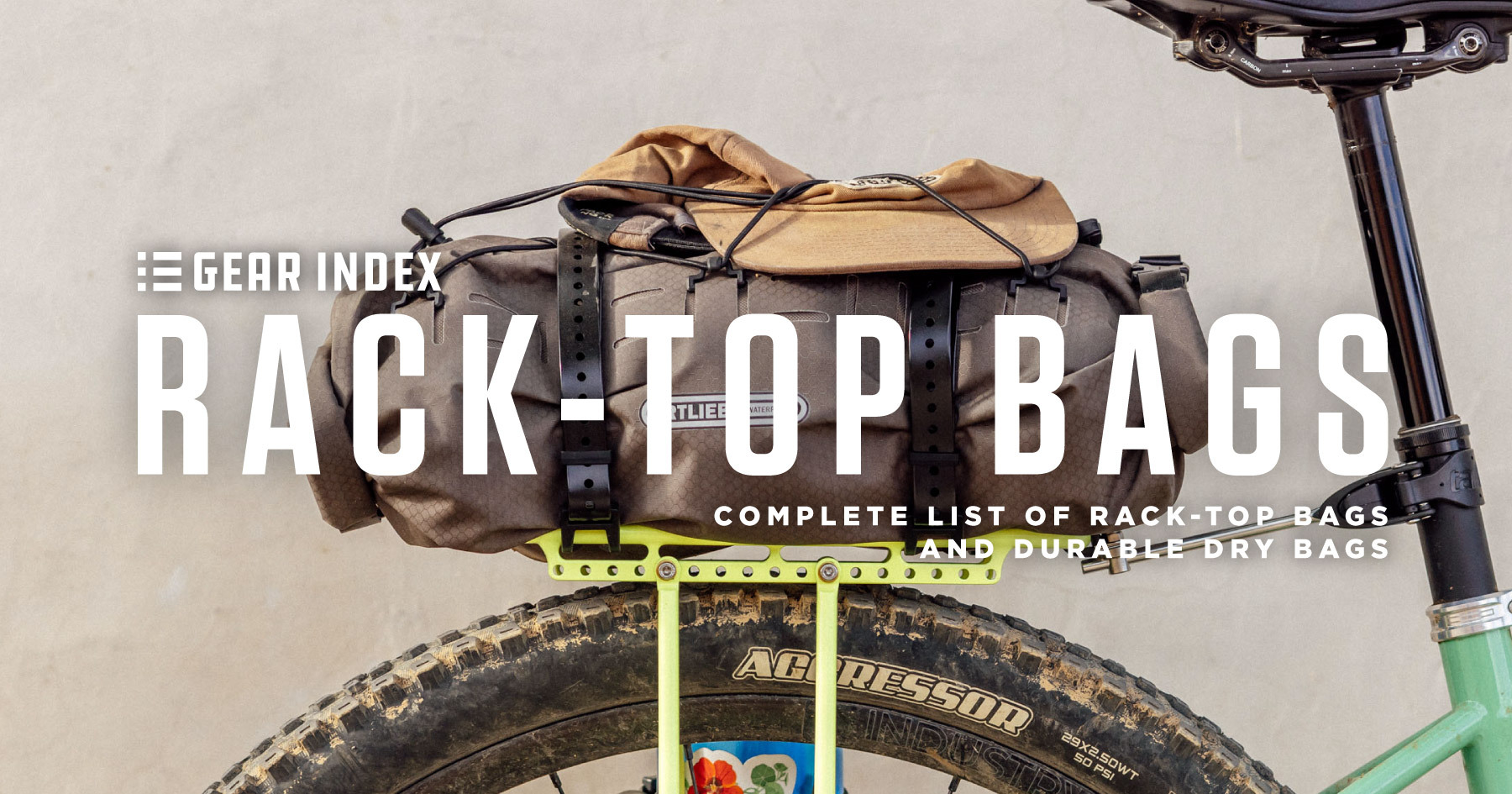 Complete List of Rack-Top Bags