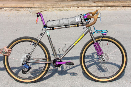 south city full distance top tube bag