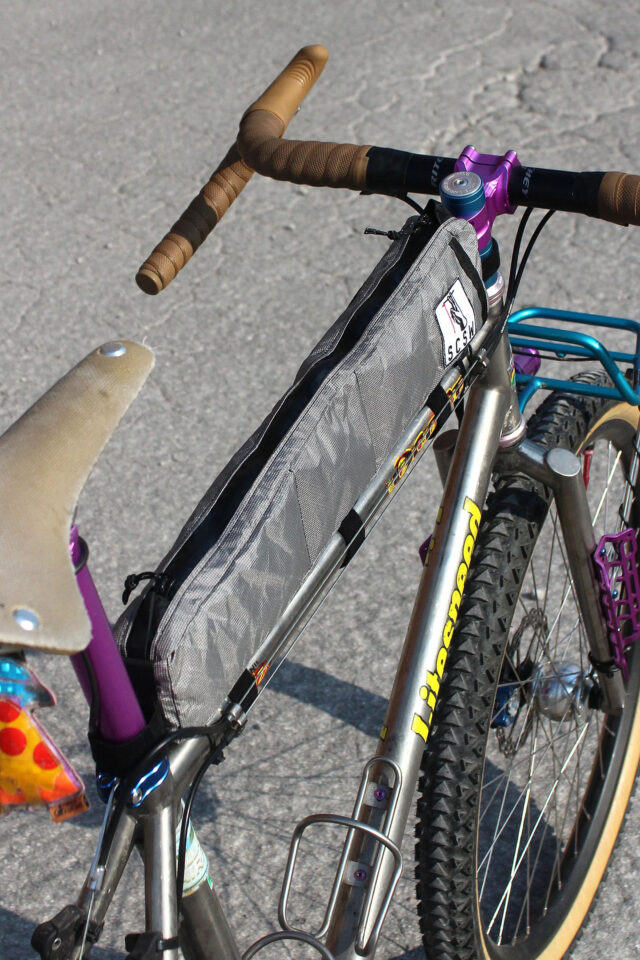 south city full distance top tube bag