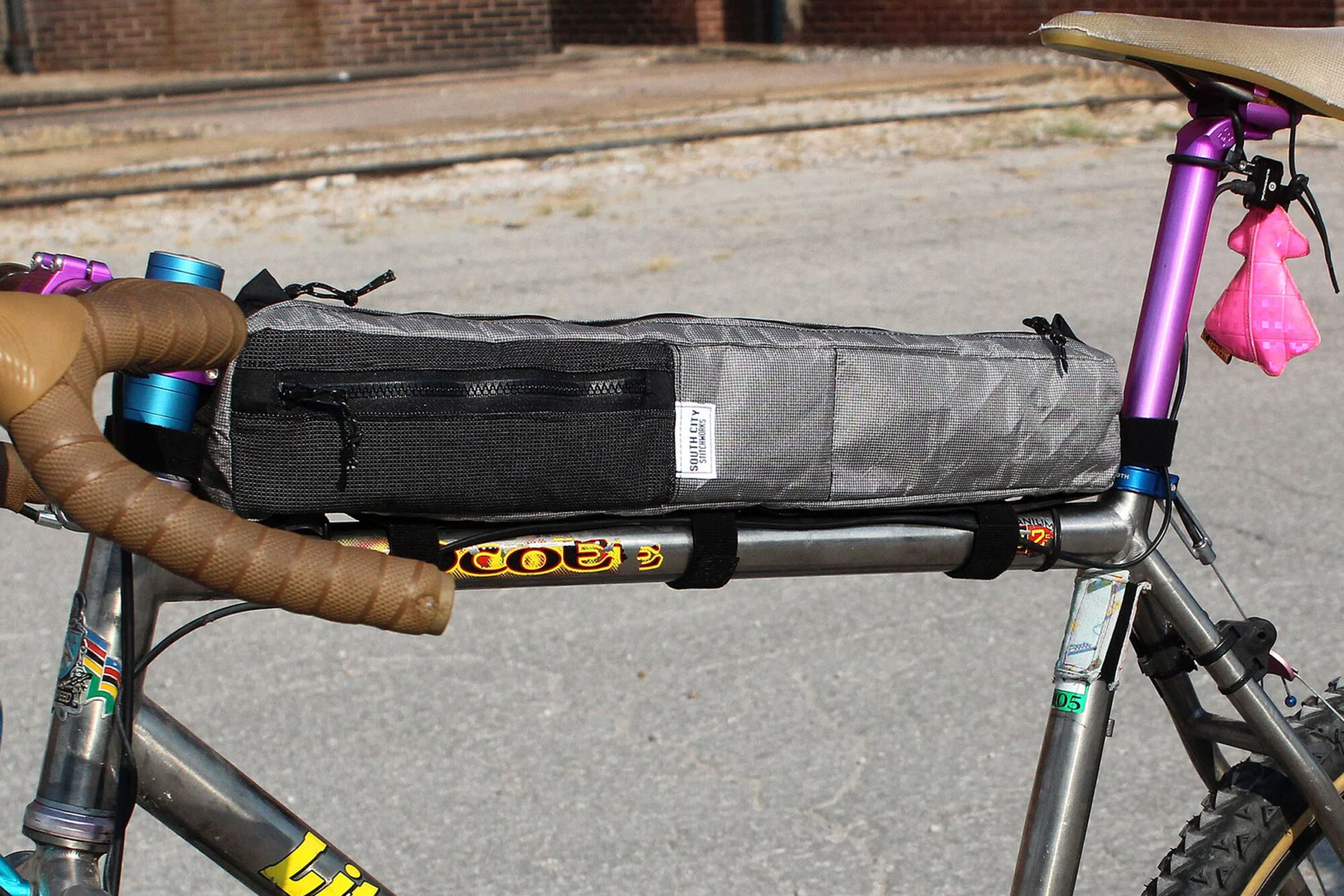 south city full distance top tube bag