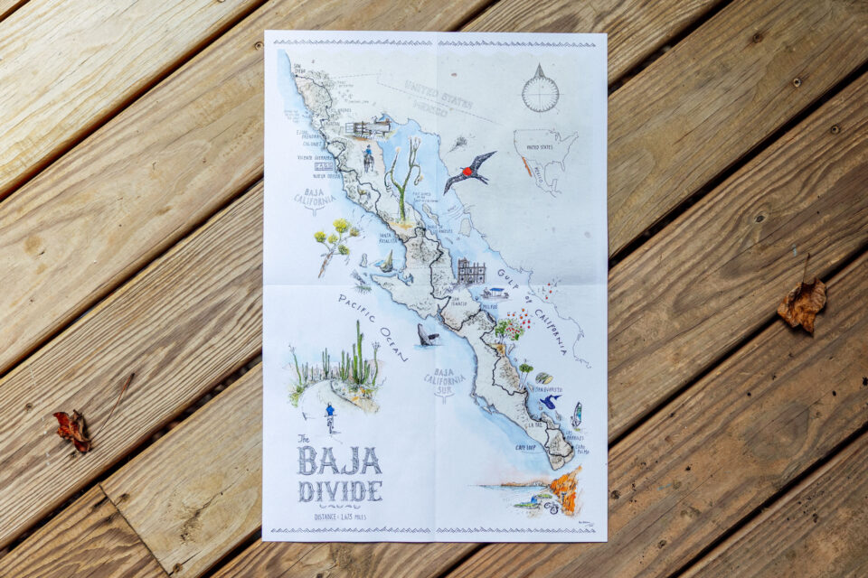 Baja Divide Map