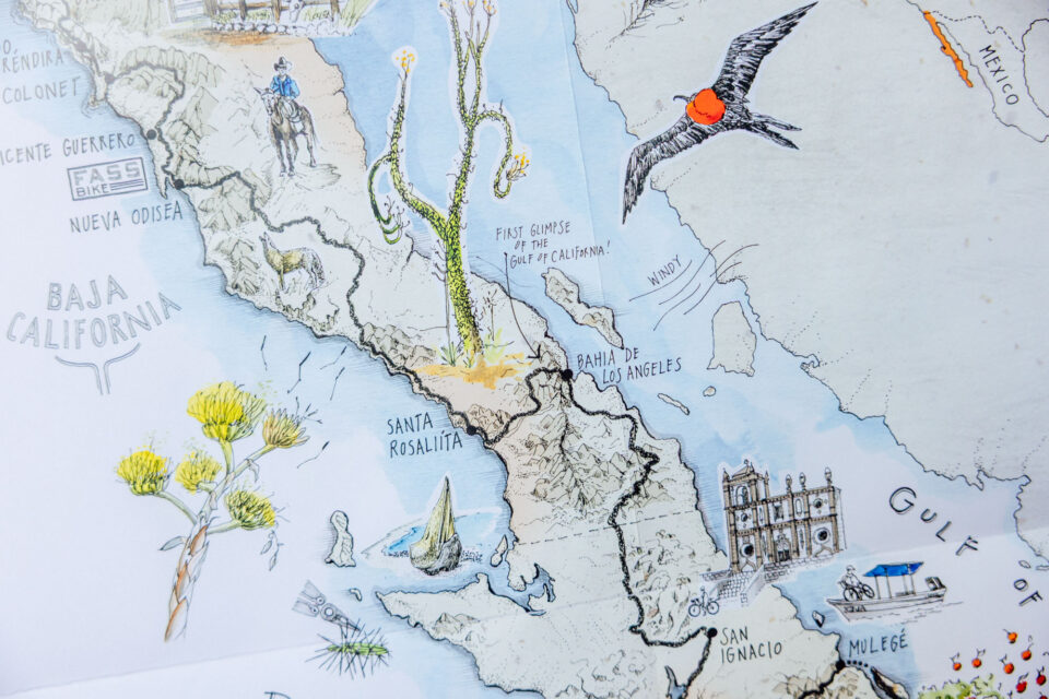 Baja Divide Map