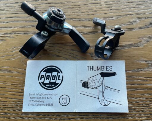 Paul Microshift Thumbie Mount, with Microshift Thumbie (Shimano 11