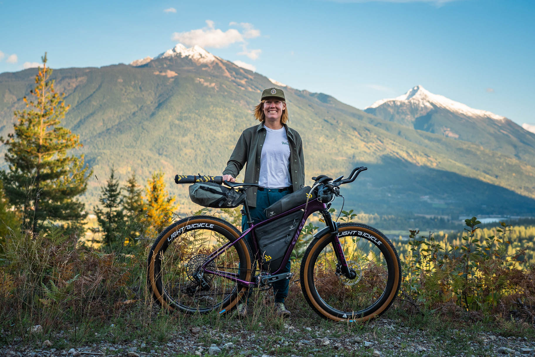 Meaghan Hackinen, Taurus Mountain Race Bike Check