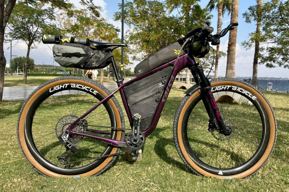 Meaghan Hackinen, Taurus Mountain Race Bike Check