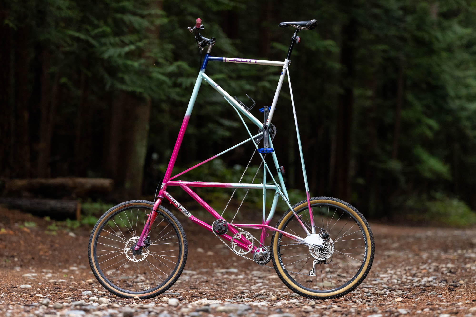 Self-made tallbike
