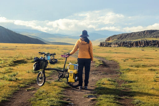 Bikepacking Mongolia on a Mini Velo