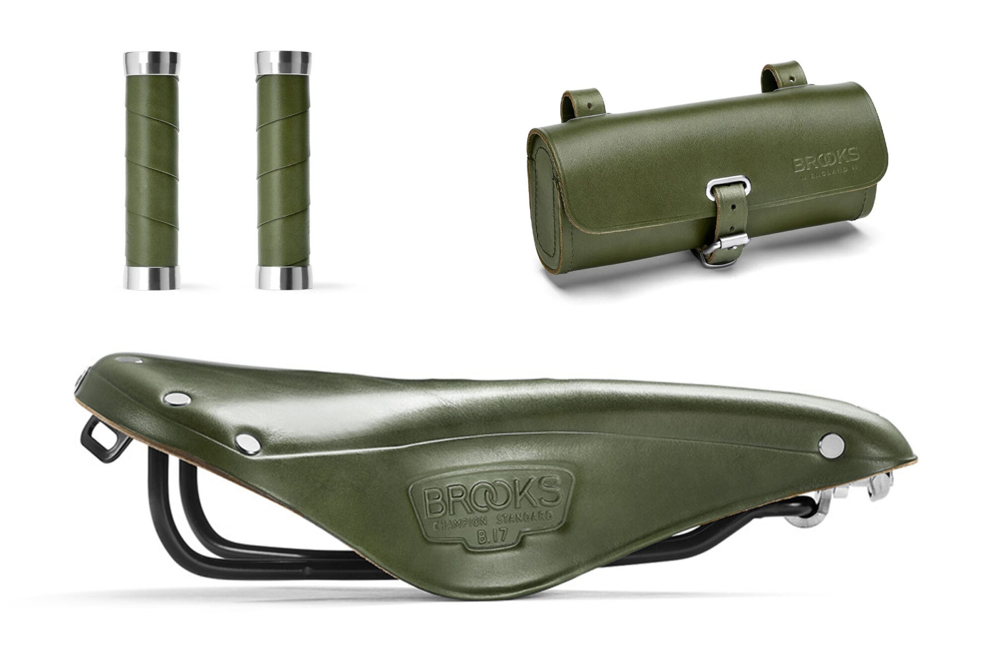 brooks british racing green