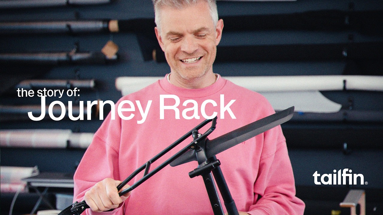 Rethinking The Bike Rack: Designing The Tailfin Journey Rack (Video)