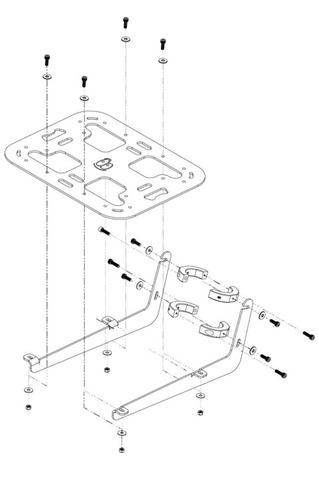 Kyoot Flat Pack Pizza Rack