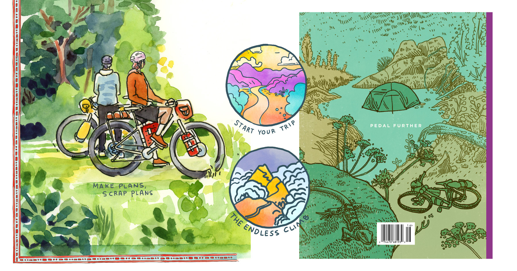 Free “Anatomy of a Bikepacking Trip” Poster with Every Journal!